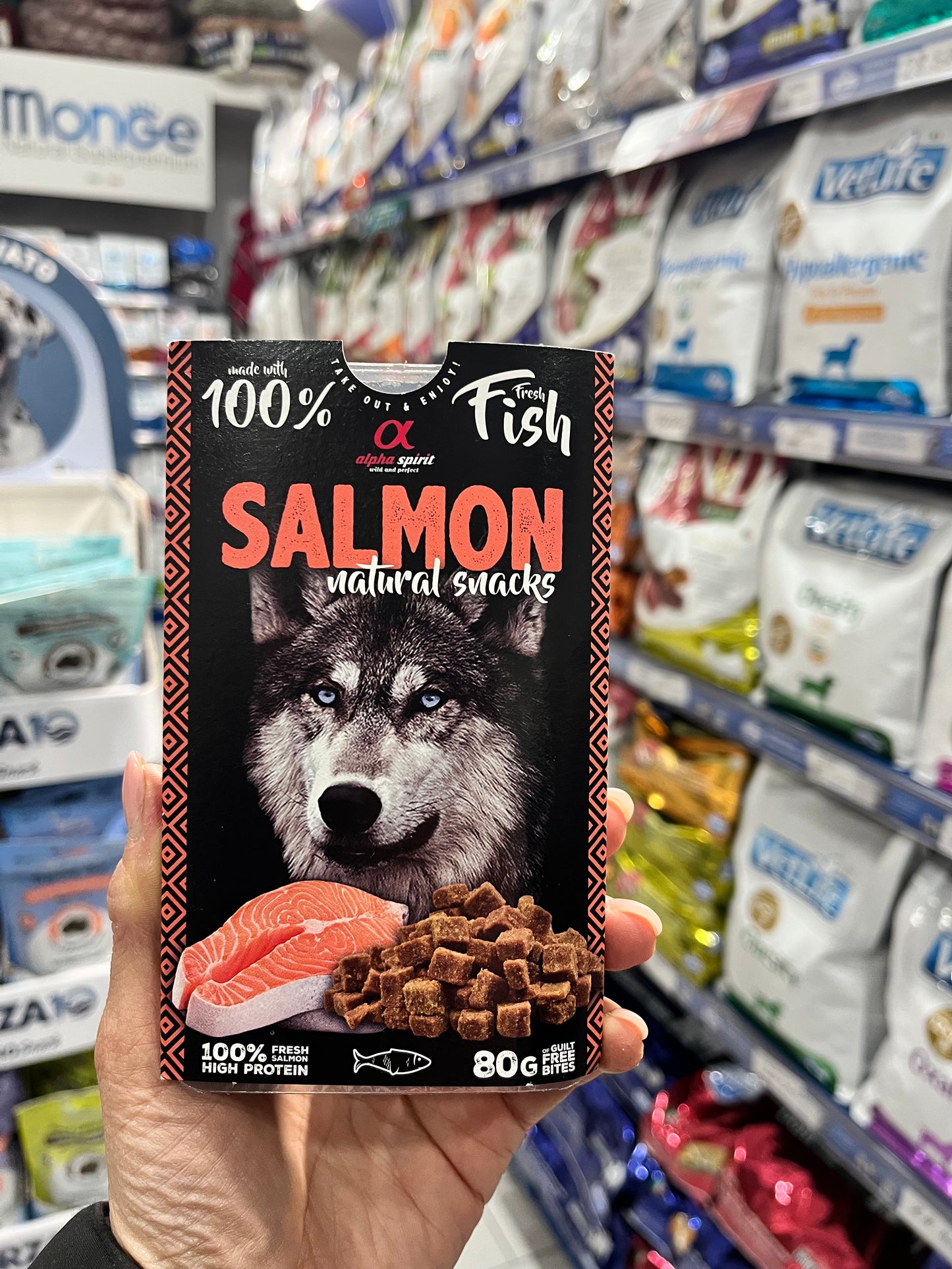 Alpha spirit natural snack